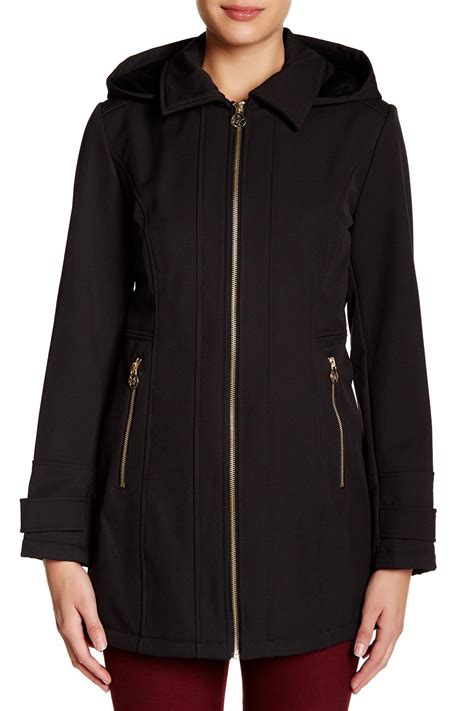 michael kors packable raincoat|Michael Kors ladies raincoats.